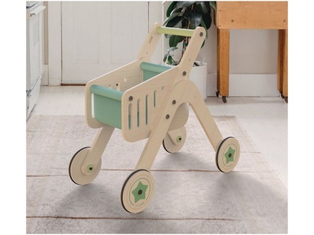 Fa bevásárlókocsi és járóka Trio Shopper