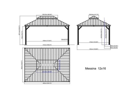 Messina 1216 (antracitszín)