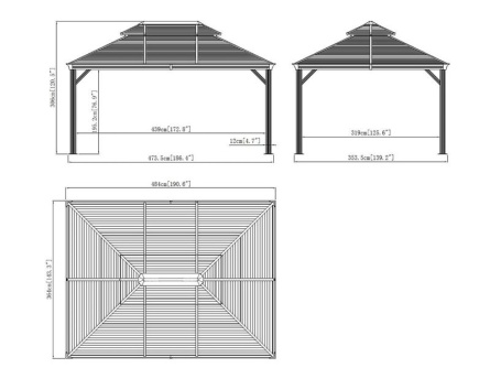 Mykonos 1216 (antracitszín)