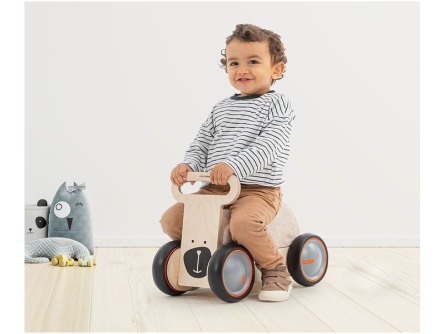 Fa autó és járóka Bear