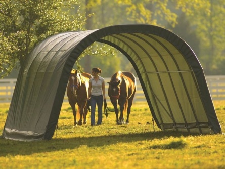 ShelterLogic Run-In-Shed 3,7 × 6,1 m