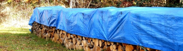 Tüzifa takaró ponyva