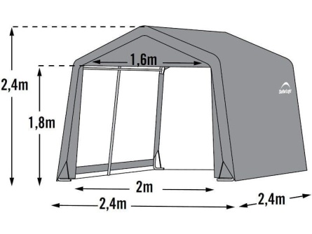 ShelterLogic 2,4 × 2,4 m