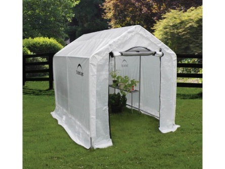 ShelterLogic 1,8 × 2,4 m polccal együtt