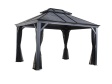 Kerti pavilon Mykonos 1012 (antracitszín)