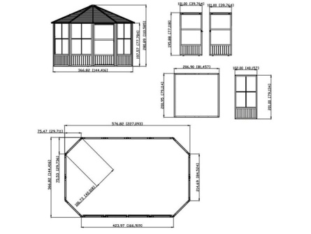 Charleston 1218 (antracitszín)