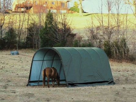 ShelterLogic Run-In-Shed 4 × 6,1 m