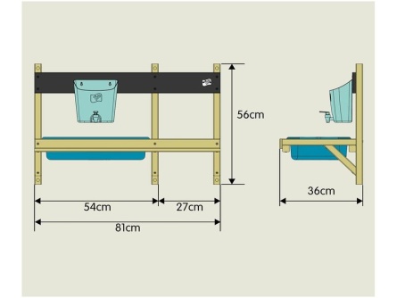Fa játékkonyha Pug Deluxe