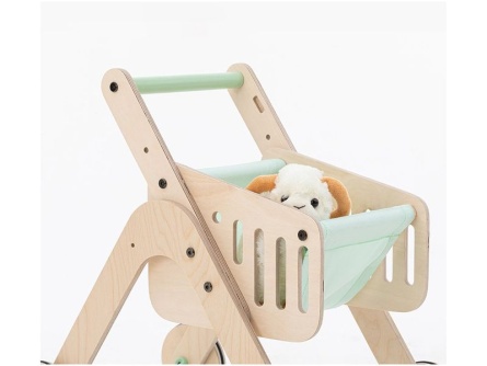 Fa bevásárlókocsi és járóka Trio Shopper