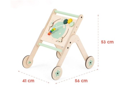 Fa járóka és játszóasztal WalkMe
