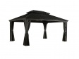 Kerti pavilon Messina 1216 (antracitszín)