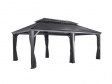 Kerti pavilon Messina 1220 (antracitszín)