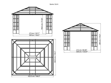 Savino 1214 (antracitszín)
