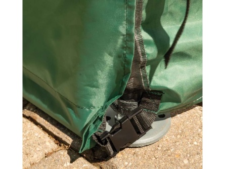 ShelterLogic 1,8 × 2,4 m fehér-zöld