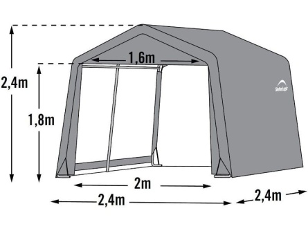 ShelterLogic 2,4 × 2,4 m