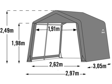 ShelterLogic 3 × 3 m