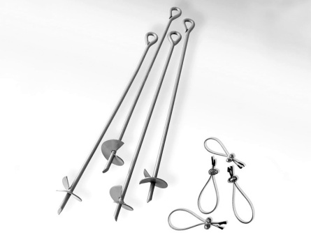 ShelterLogic 69 cm, 4 db