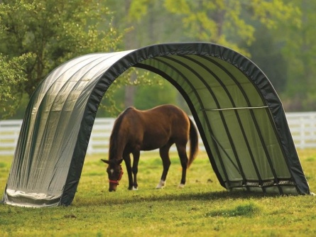 ShelterLogic Run-In-Shed 3,7 × 6,1 m