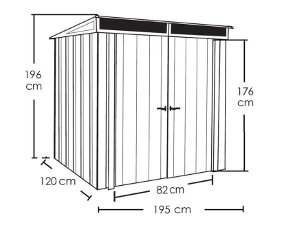 Spacemaker 64 tolóajtóval