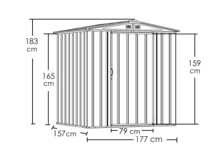 Spacemaker 65 krémszínű