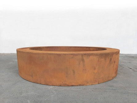 Steel Firepit Rust B